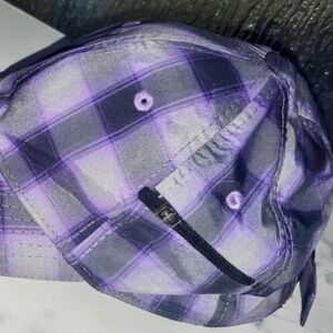 Rare Lululemon Purple Vintage Hat with Zipper Pocket